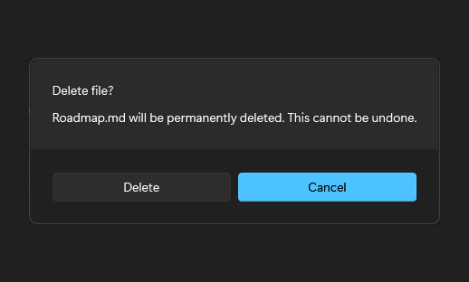 ContentDialog in dark mode
